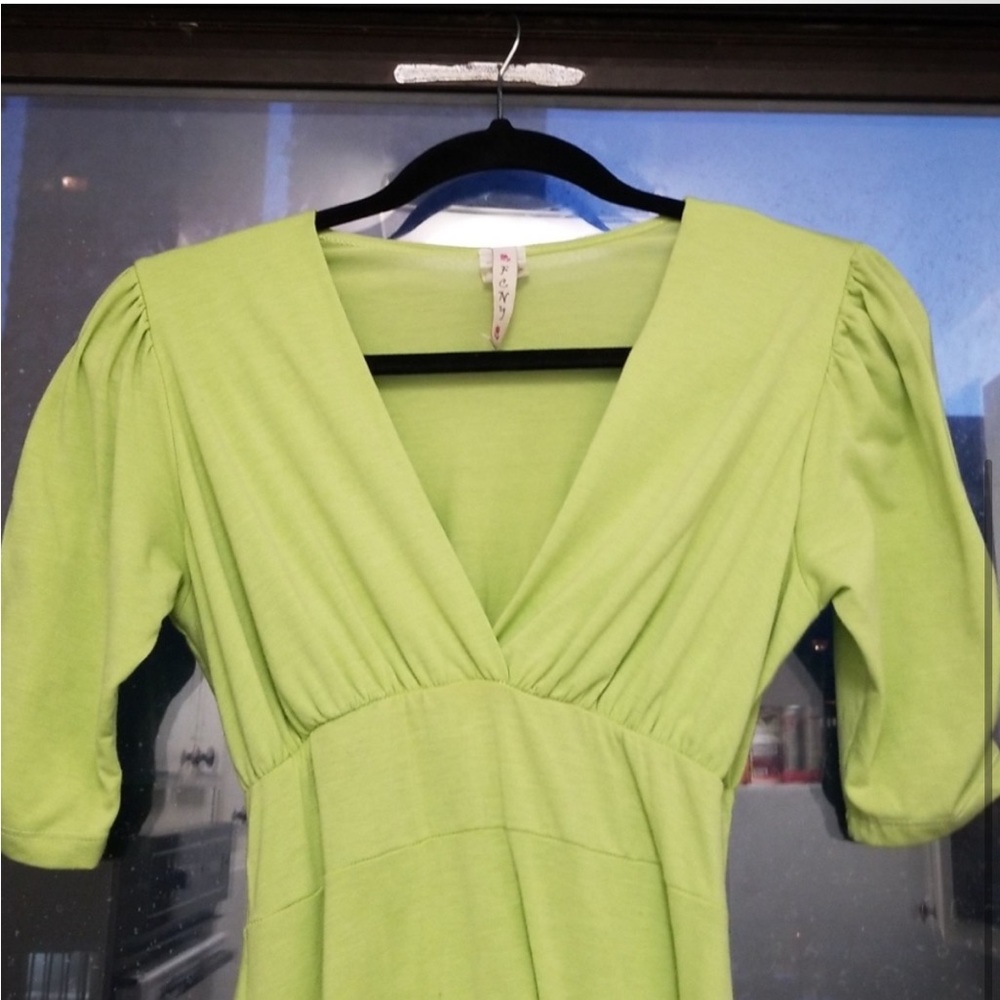 Mint Green Day Dress - Picture 5 of 5